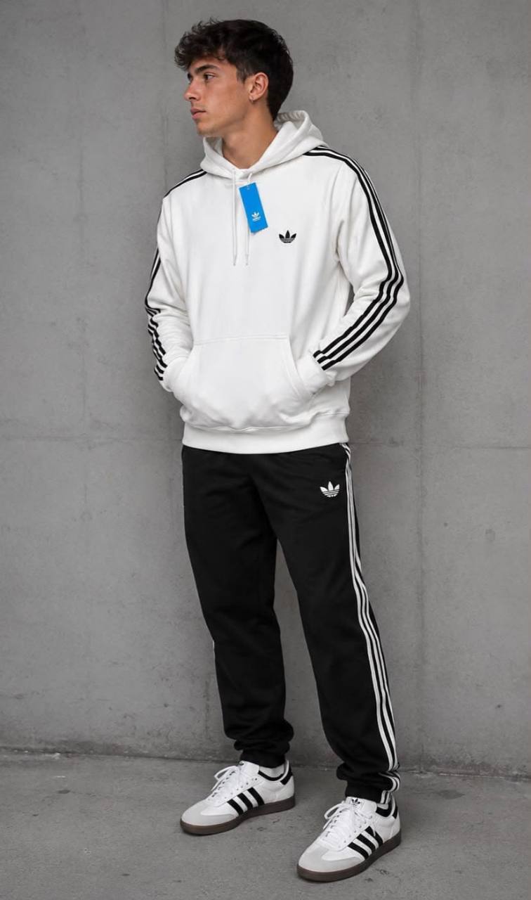 Buzo Adi blanco oversize