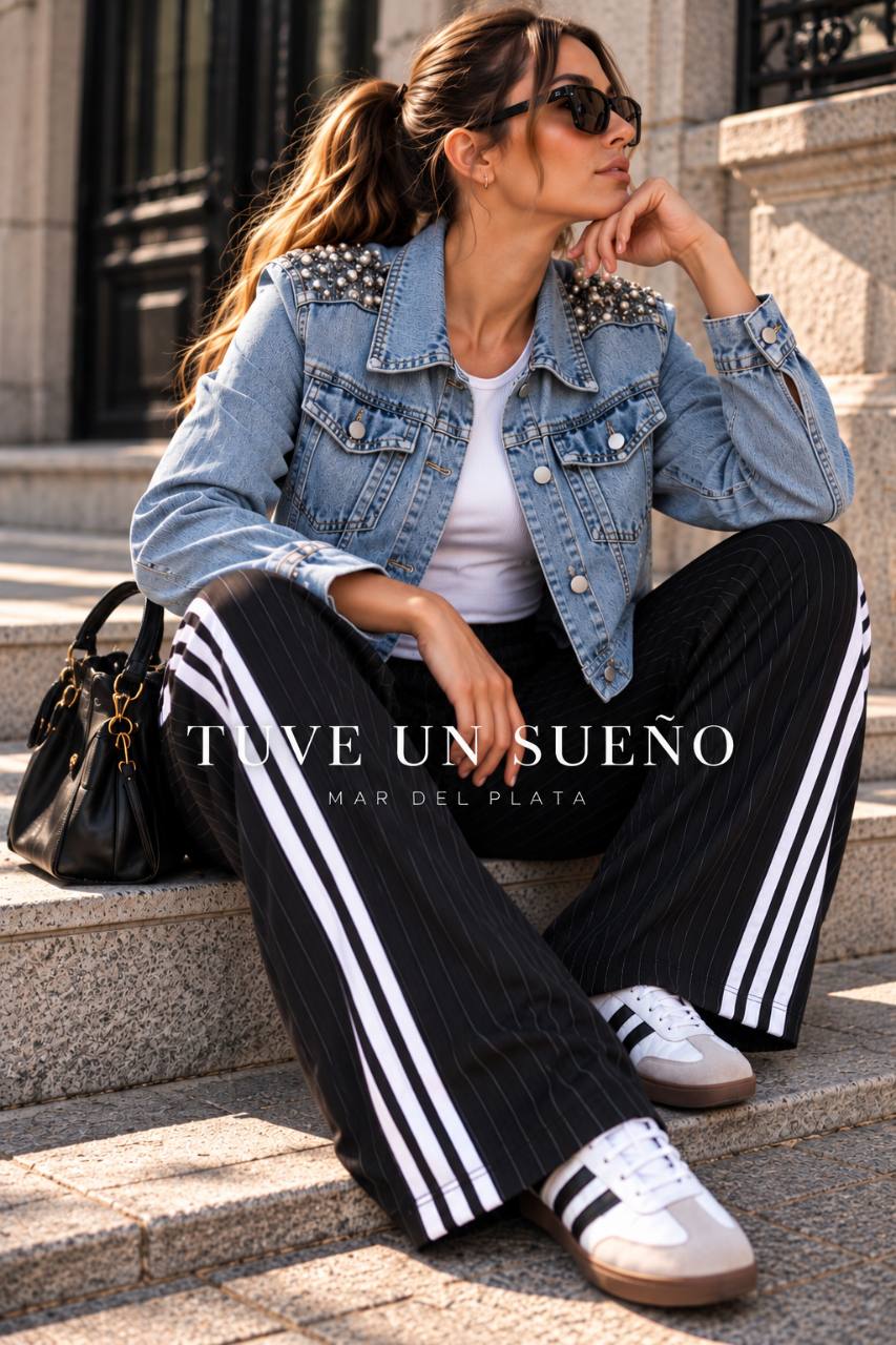 Campera con piedras importada, vista 2